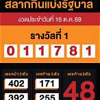 ตรวจสลากกินแบ่งรัฐบาลวันนี้